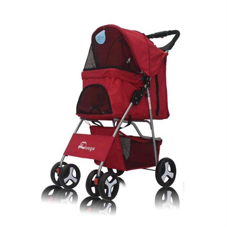 Animal de estimação de luxo 4 rodas para carrinho de bebê